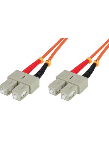 Techly Cavo fibra ottica SC/SC 50/125 Multimodale 1 m OM2 (ILWL D5-B-010)