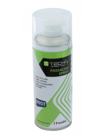Techly Passacavi Spray 400ml