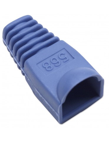 Intellinet Cable Boot for RJ-45 cavo di collegamento Blu