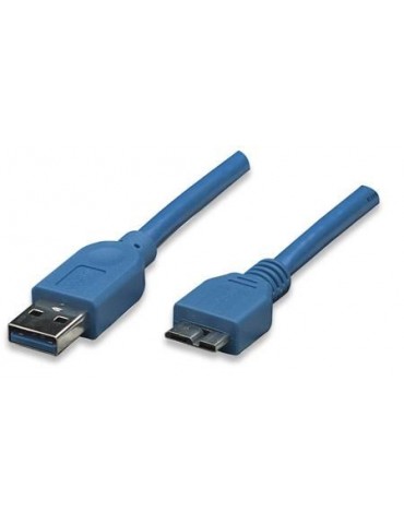 Techly Cavo USB 3.0 Superspeed A/Micro B 1 m (ICOC MUSB3-A-010)