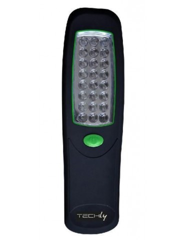 Techly Lampada 24 LED con Gancio e Magnete (ITC-LED WL2)