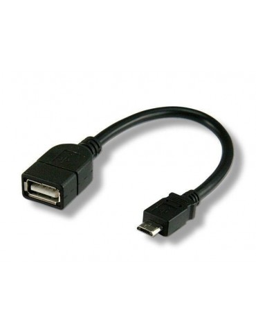 Techly Cavo USB 2.0 OTG A Femmina / Micro B Maschio 0.2 m (ICOC UOTG-194)