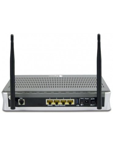 Digicom RA4GW30-B01 router wireless Dual-band (2.4 GHz/5 GHz) Gigabit Ethernet 3G 4G Grigio