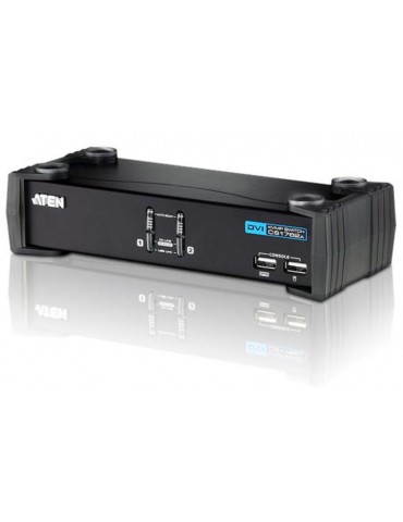 Aten CS1762A switch per keyboard-video-mouse (kvm) Nero