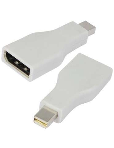 Techly IADAP DP-MDP cavo e adattatore video DisplayPort Mini DisplayPort Bianco