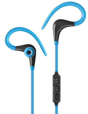 Auricolari Audio Stereo Bluetooth in-ear con Microfono Azzurro
