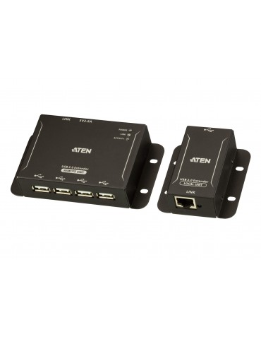 Aten 4-PORT USB 2.0 CAT 5 EXTENDER UP TO 50M