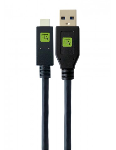 Cavo USB 3.1 Gen.2 A Maschio / USB-C&trade Maschio 0,5m Nero
