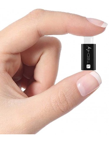Mini Convertitore USB-C&trade Maschio a Micro USB Femmina