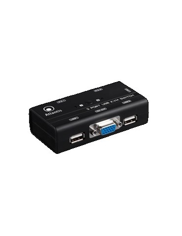 ATLANTIS - KVM SWITCH USB P021-MT200-U 2P