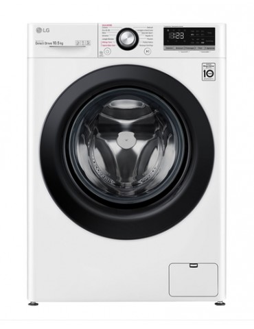 LG F4WV310S6E lavatrice Libera installazione Caricamento frontale 10,5 kg 1400 Giri/min A+++-40% Bianco