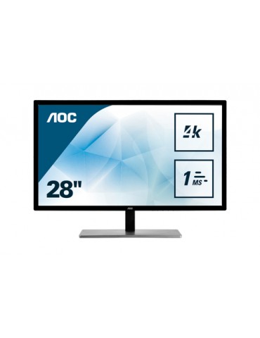 AOC Value-line U2879VF monitor piatto per PC 71,1 cm (28") 3840 x 2160 Pixel 4K Ultra HD LCD Nero