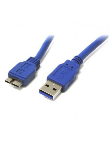Techly Cavo USB 3.0 A maschio/MIC B maschio 0,5 m FLAT (ICOC MUSB3-FL-005)