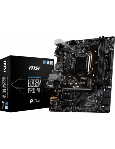MSI B365M PRO-VH Intel B365 LGA 1151 (Presa H4) micro ATX