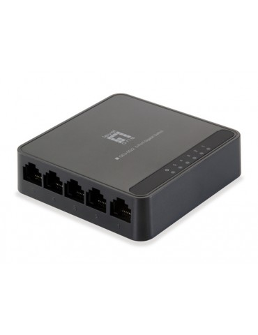 LevelOne GEU-0522 Gigabit Ethernet (10/100/1000) Nero