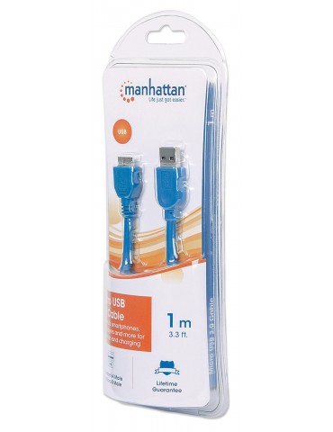 Manhattan USB A - MicroUSB...